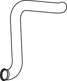 Dinex Uitlaatpijp 68756