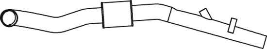 Dinex Uitlaatpijp 68758