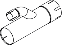 Dinex Uitlaatpijp 68778