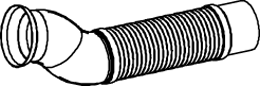 Dinex Uitlaatpijp 69136