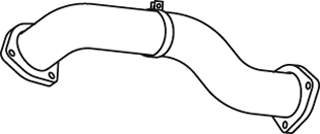 Dinex Uitlaatpijp 69146
