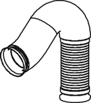 Dinex Uitlaatpijp 69151