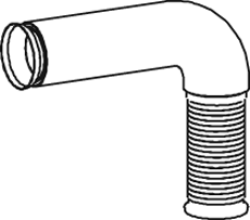 Dinex Uitlaatpijp 69152