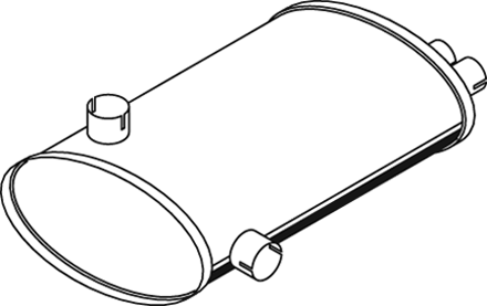 Dinex Middendemper 69305