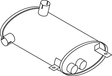 Dinex Middendemper 69311