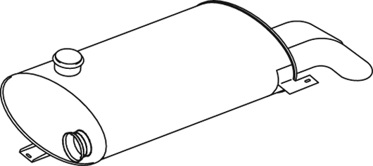 Dinex Middendemper 69316