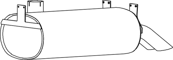 Dinex Achterdemper 69330