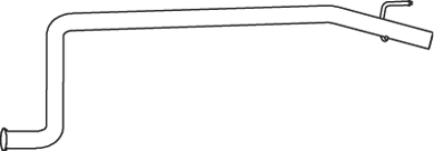 Dinex Uitlaatpijp 73202