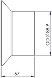 Dinex Uitlaat montageset 78192