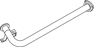 Dinex Uitlaatpijp 80125