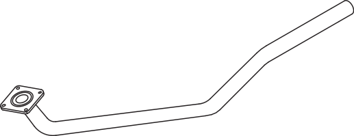Dinex Uitlaatpijp 80138