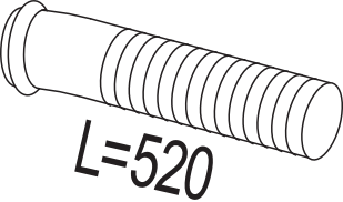 Dinex Uitlaatpijp 80201