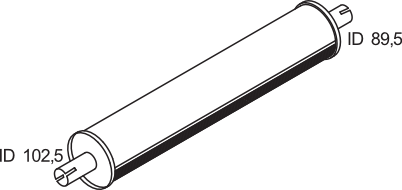 Dinex Middendemper 80310