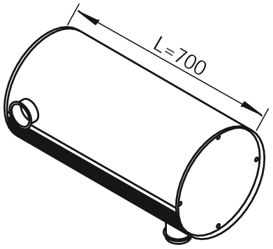 Dinex Middendemper 80345