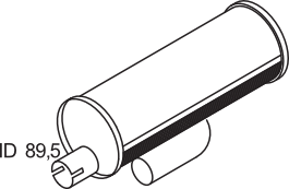 Dinex Middendemper 80348