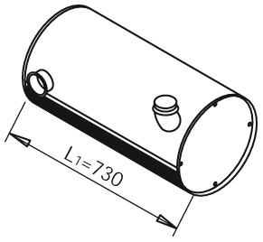 Dinex Middendemper 80374