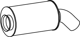 Dinex Middendemper 80406