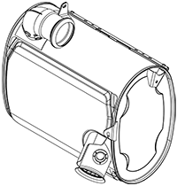 Dinex Middendemper 80427