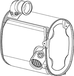 Dinex Middendemper 80428