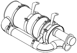 Dinex Achterdemper 80431