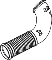 Dinex Uitlaatpijp 80556
