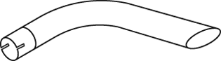 Dinex Uitlaatpijp 80623