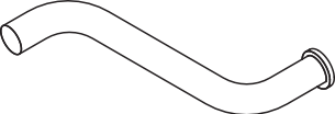 Dinex Uitlaatpijp 80652