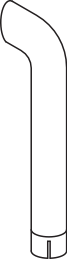 Dinex Uitlaatpijp 80738