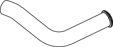 Dinex Uitlaatpijp 80742