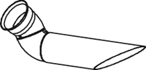 Dinex Uitlaatpijp 80794