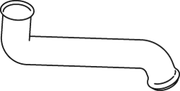 Dinex Uitlaatpijp 80797