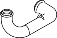 Dinex Uitlaatpijp 81151