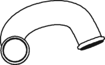 Dinex Uitlaatpijp 81682