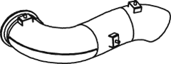 Dinex Uitlaatpijp 81735
