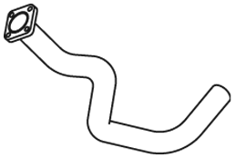 Dinex Uitlaatpijp 82100