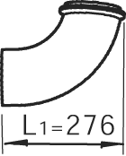 Dinex Uitlaatpijp 82142