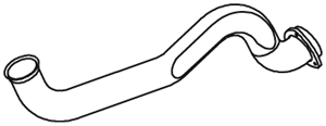 Dinex Uitlaatpijp 82178