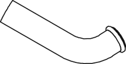 Dinex Uitlaatpijp 82185