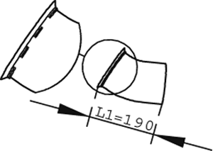 Dinex Uitlaatpijp 82206