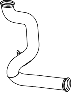 Dinex Uitlaatpijp 82503