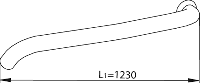 Dinex Uitlaatpijp 82602
