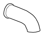 Dinex Uitlaatpijp 82615