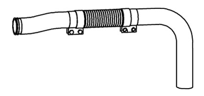 Dinex Uitlaatpijp 85213