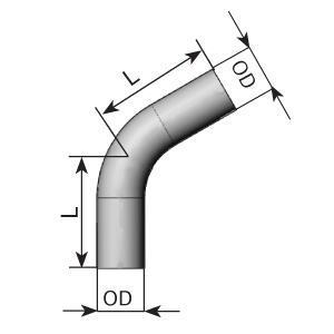 Dinex Uitlaatpijp, universeel 92460