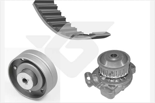 Hutchinson Distributieriem kit inclusief waterpomp KH 24WP04