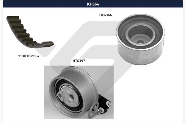 Hutchinson Distributieriem kit KH 364