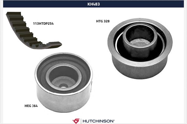 Hutchinson Distributieriem kit KH 483