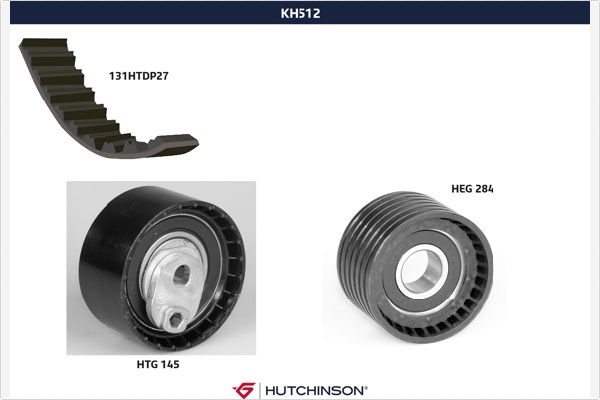 Hutchinson Distributieriem kit KH 512