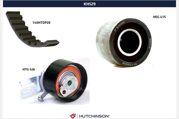 Hutchinson Distributieriem kit KH 529