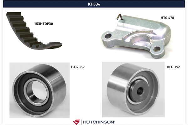 Hutchinson Distributieriem kit KH 534